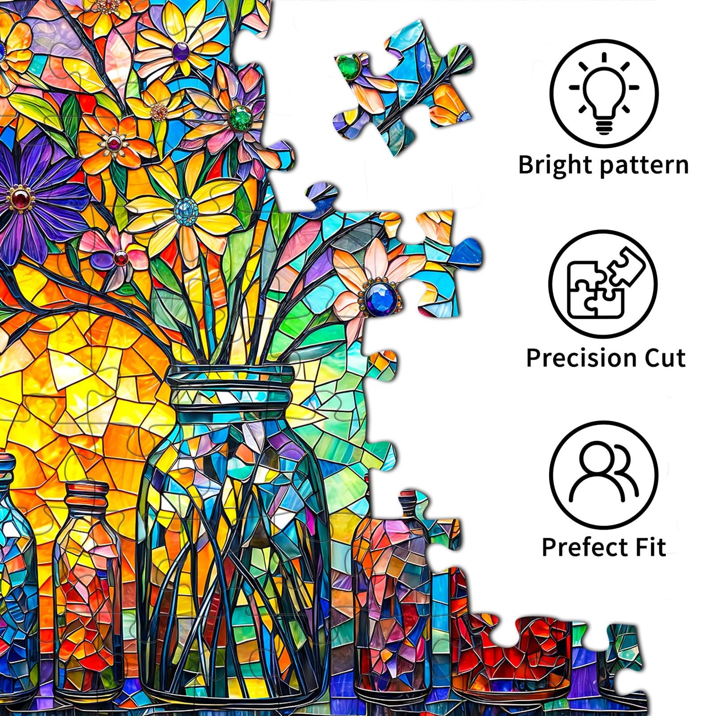 TangComplete Flower of Life 1000-Piece Puzzle for Adults | Premium Jigsaw, Challenging Family Decoration