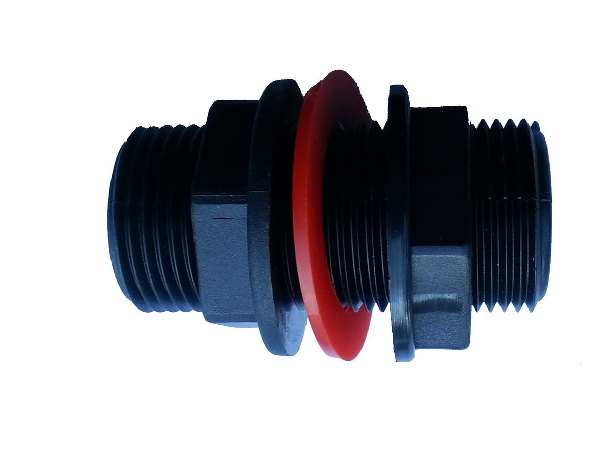 Tank Connector with Washer 1.5" BSPM
