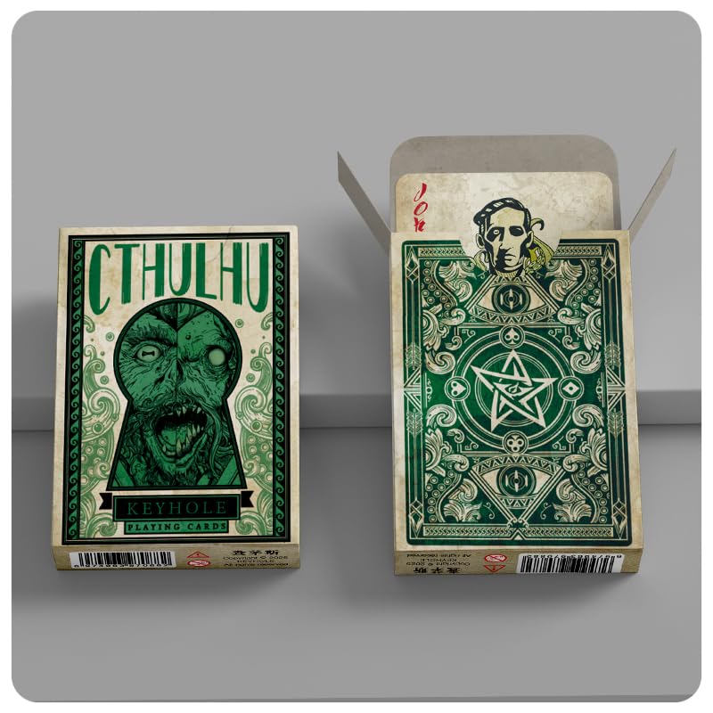 TAOYATAO Playing Cards – Cthulhu Poker Collection, Limited Edition Gift for Men & Women