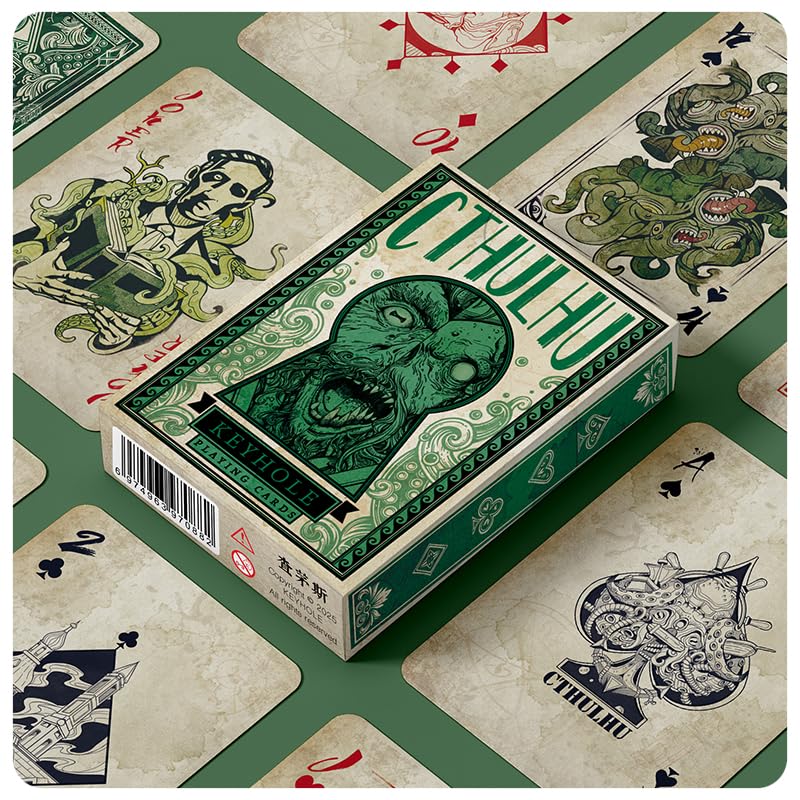 TAOYATAO Playing Cards – Cthulhu Poker Collection, Limited Edition Gift for Men & Women