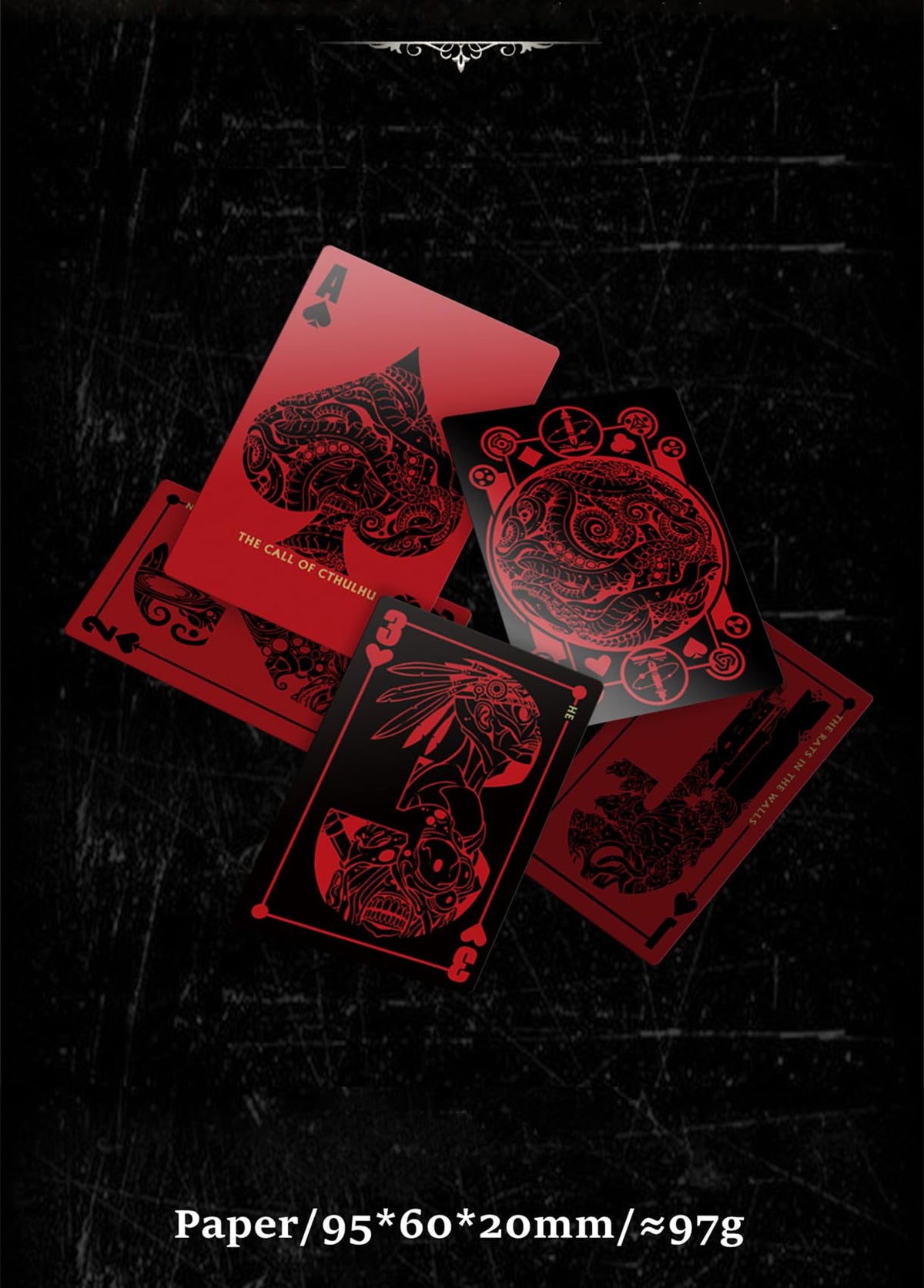TAOYATAO Cthulhu Mythology Necronomicon Playing Card Board Game