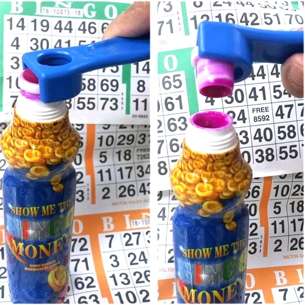Tapp Collections Bingo Dauber Tips 20-Pack + EZ Lift Removal Tool - Purple