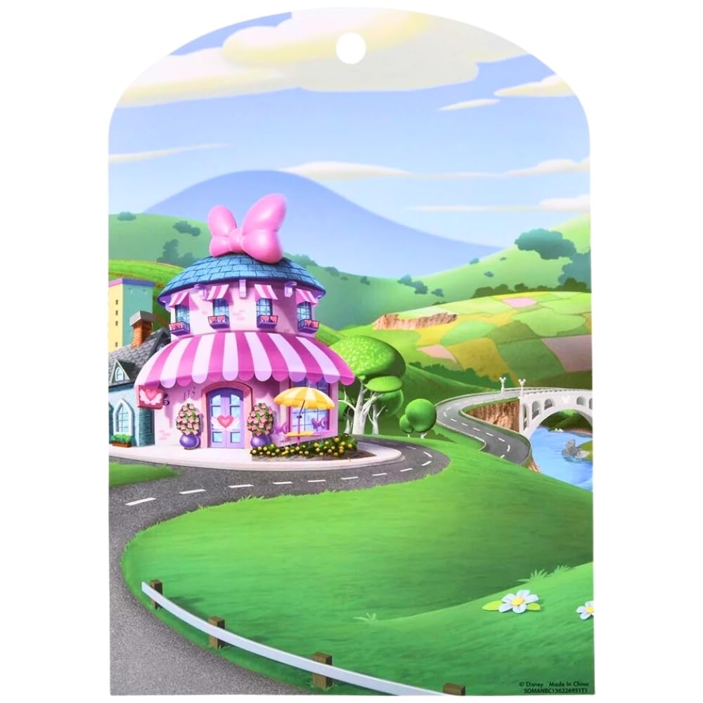 Tara Toys Minnie Mouse Stick N Play - 25ct Reusable Puffy Stickers & Double-Sided Scene
