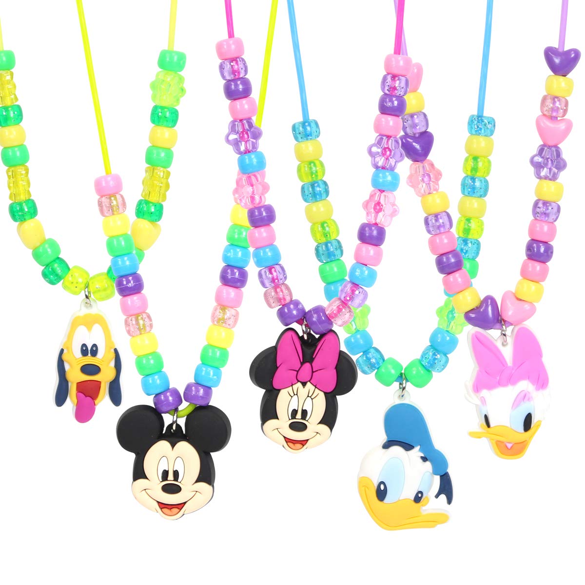 Tara Toys Minnie Mouse Necklace Activity Set | Creative Bead Jewelry Kit for Kids