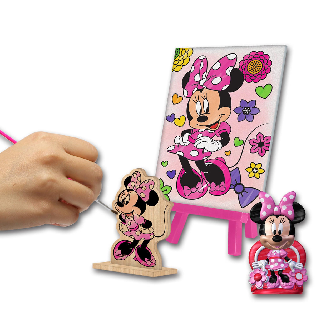 Tara Toys Minnie Mouse 5-in-1 Creativity Tub | 3+ Arts & Crafts Kit