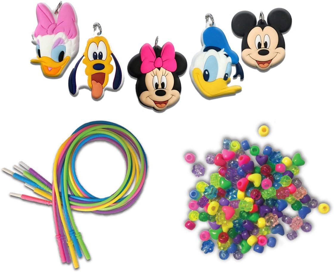 Tara Toys Minnie Mouse Necklace Activity Set | Creative Bead Jewelry Kit for Kids
