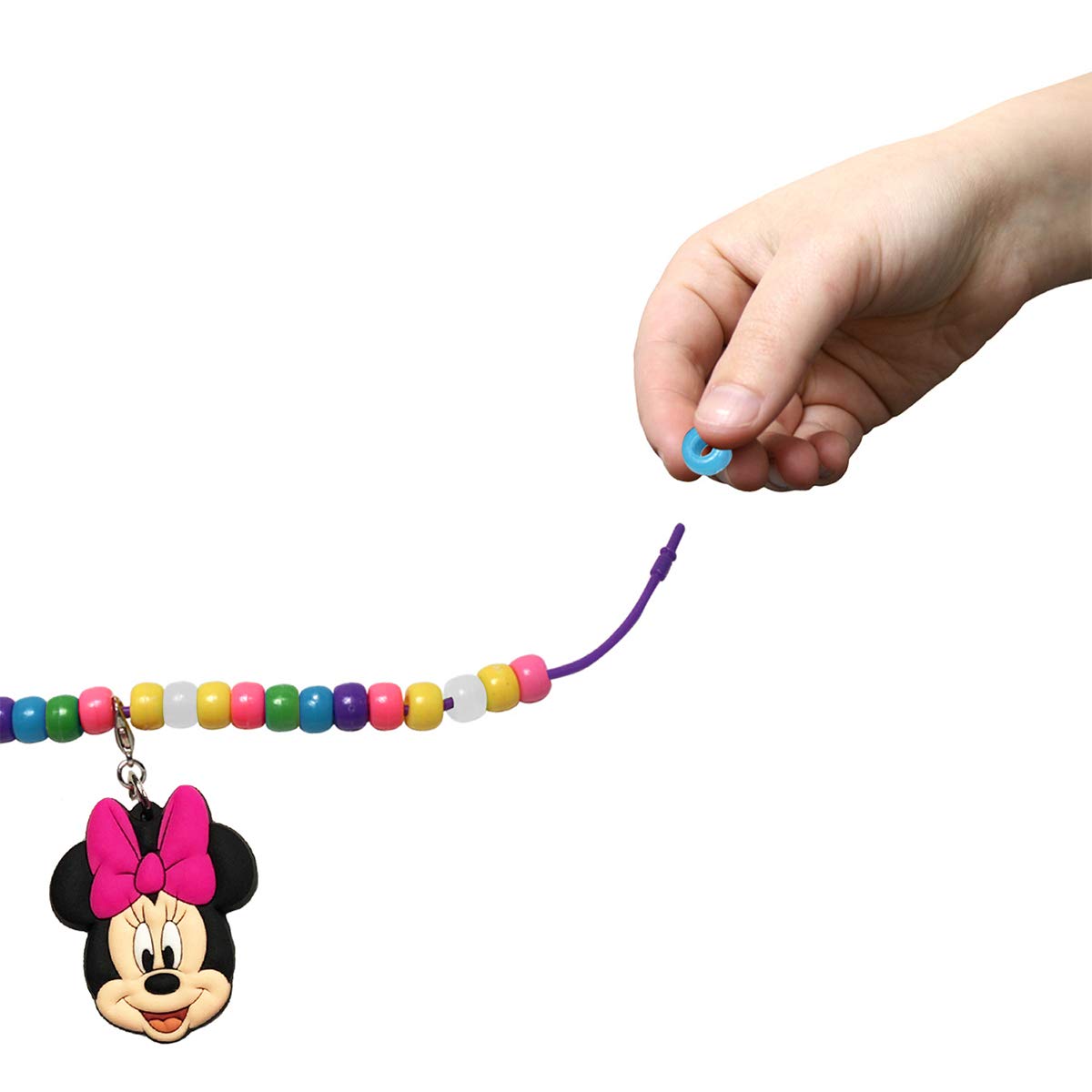Tara Toys Minnie Mouse Necklace Activity Set | Creative Bead Jewelry Kit for Kids