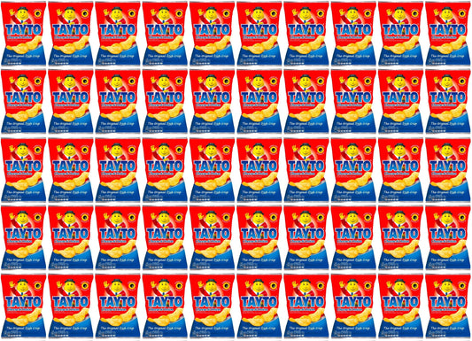 50 x Tayto Cheese & Onion Flavour Potato Crisps 35G