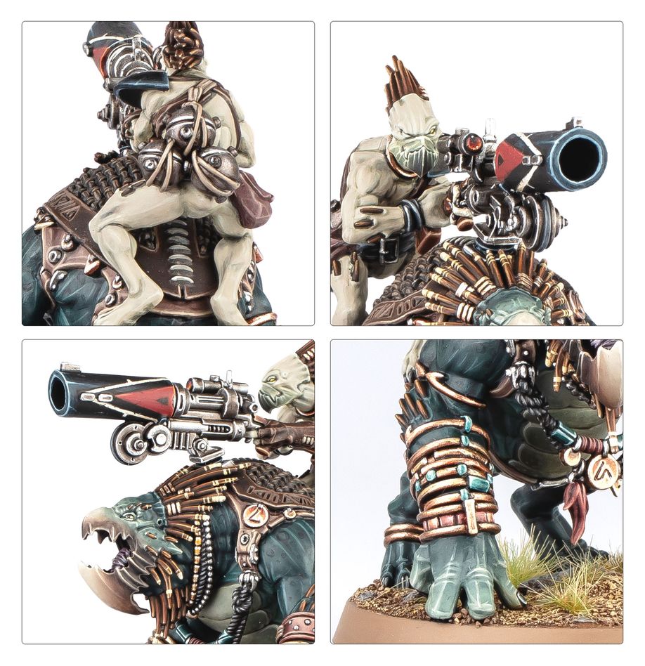 T'au Empire: Krootox Rider