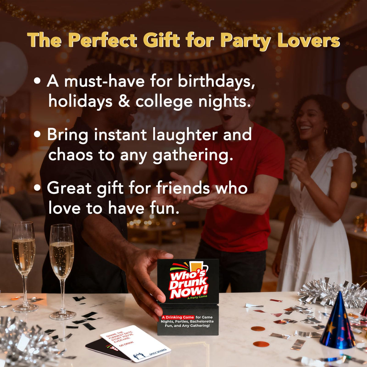 Taxhtext Drinking Games for Party Night – 150 Hilarious Cards for 2+ Players (21+)