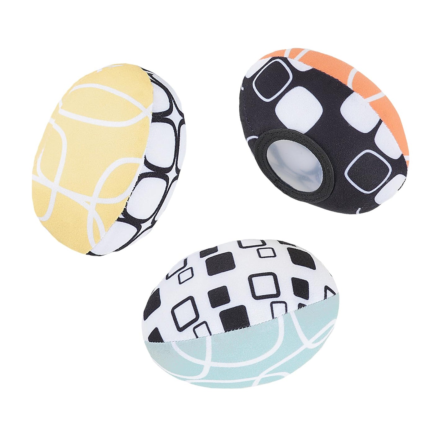 Tayerop Replacement Balls for Mamaroo Swing — 3-Pack Interactive Plush Balls