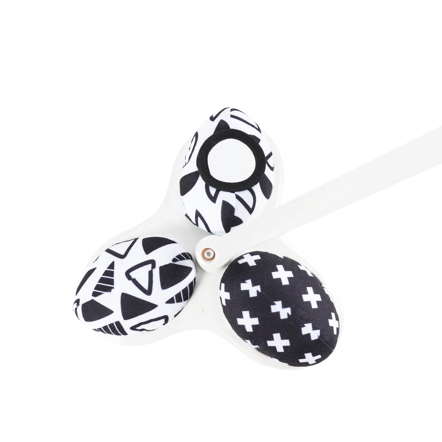Tayerop Replacement Balls for Mamaroo Swing – 3 Plush Interactive, Reversible Toys (RockaRoo 1048 Compatible)