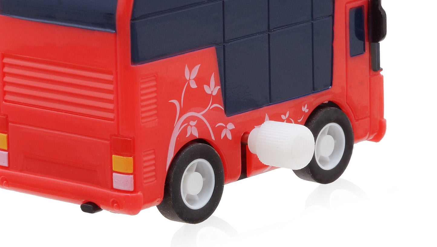 Tayo The Little Bus Wind-up Set – 5 Character Buses for Kids | Gift Idea
