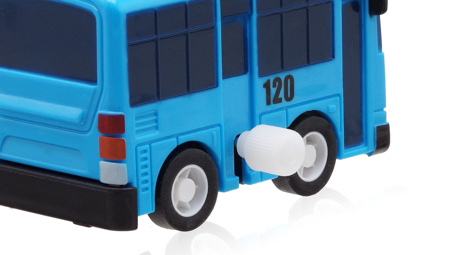 Tayo The Little Bus Wind-up Set – 5 Character Buses for Kids | Gift Idea