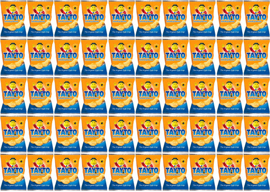 50 x Tayto Smokey Bacon Flavour Potato Crisps 35G