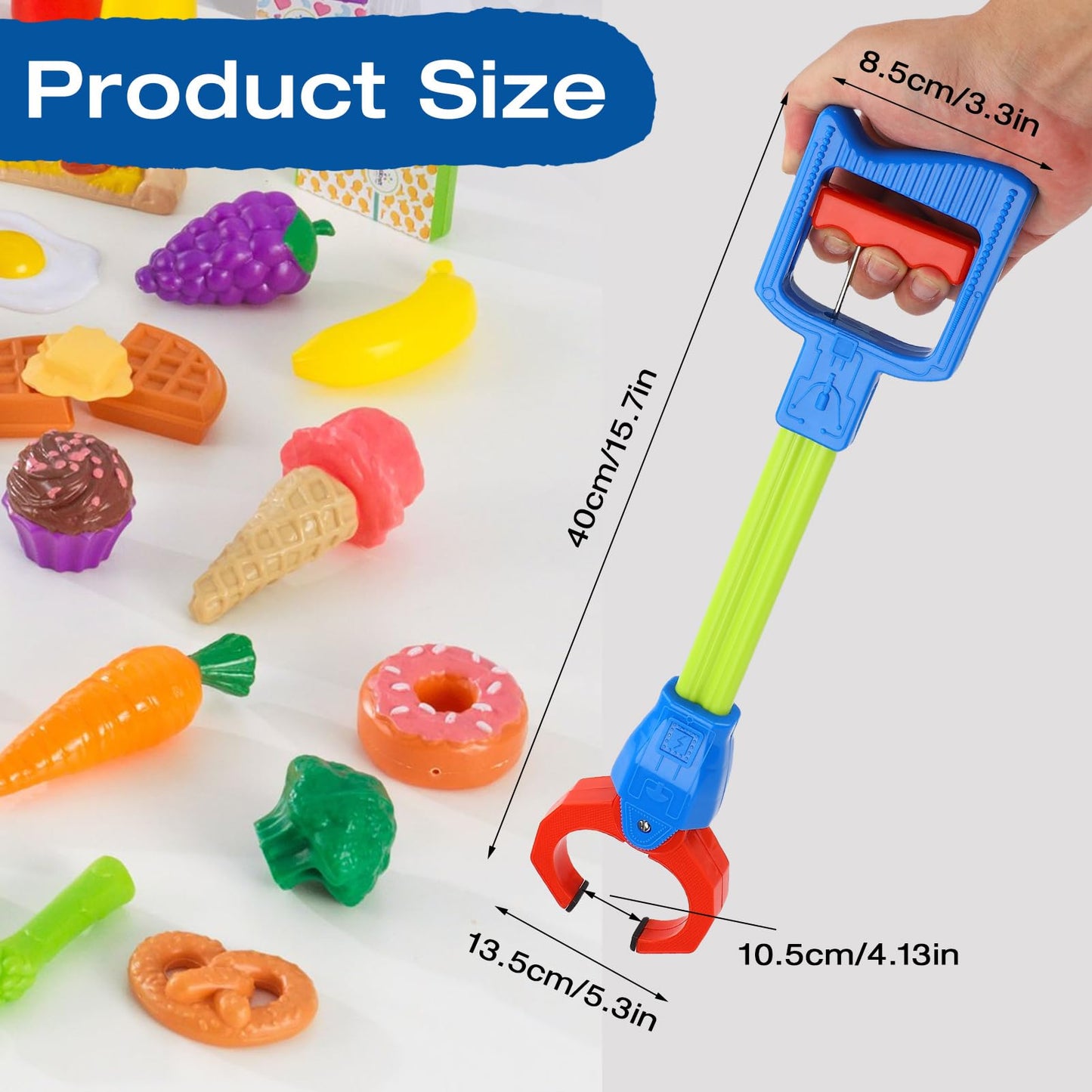 Tbest Hand Grabber Toy – Flexible Robot Arm Claw for Easy Grabbing (Green)