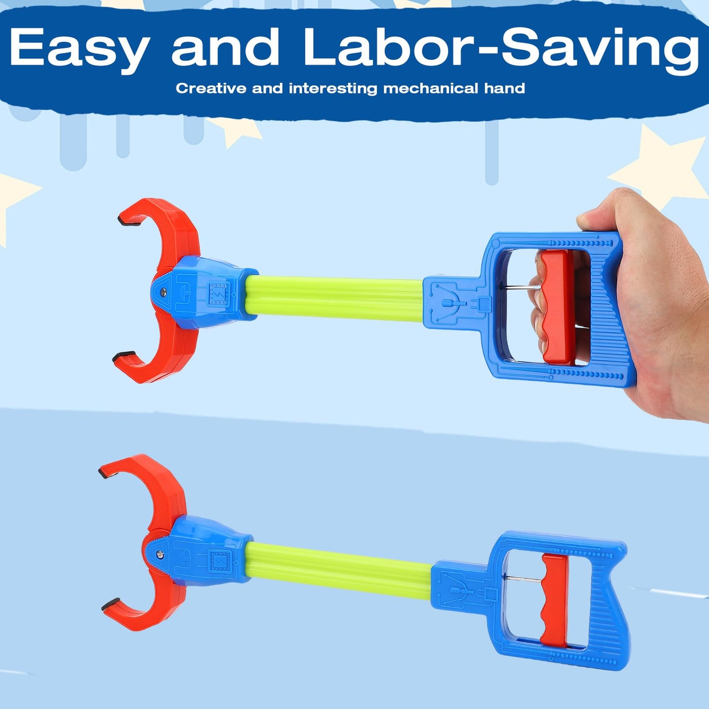 Tbest Hand Grabber Toy – Flexible Robot Arm Claw for Easy Grabbing (Green)
