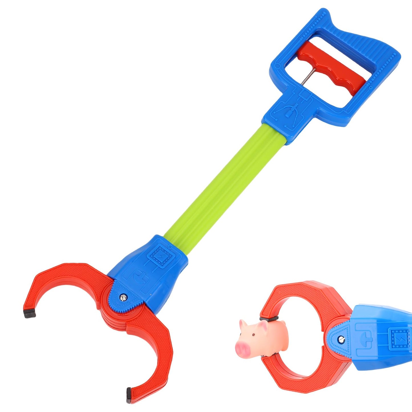 Tbest Hand Grabber Toy – Flexible Robot Arm Claw for Easy Grabbing (Green)