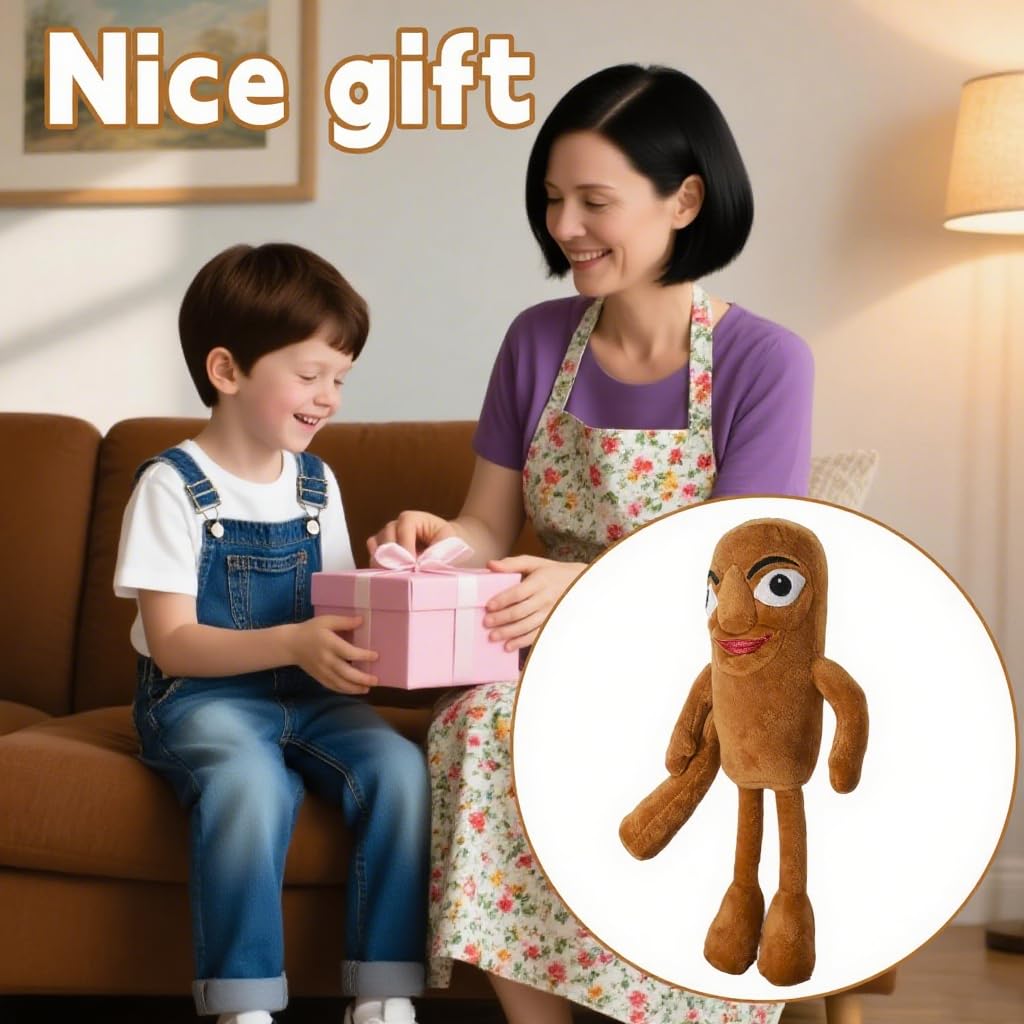 TBKETR Italian Brainrot Sahur Plush 19in – 2-Pack Soft Stuffed Toys