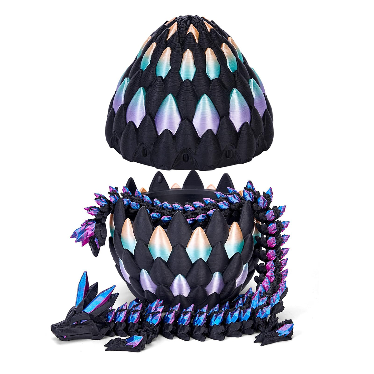 TBOLINE 3D Printed Dragon Eggs – Easter Basket Stuffers & Hidden-Storage Desk Toy