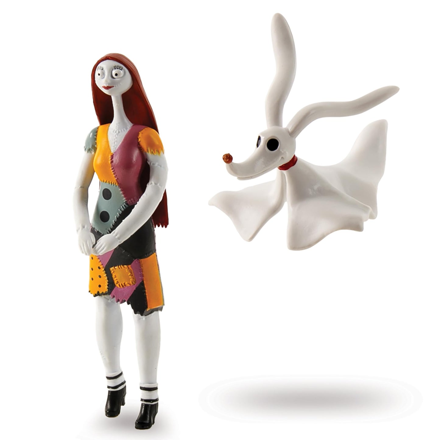 TCG Toys FleXfigs Nightmare Before Christmas 4-Pack – Poseable Jack, Sally, Zero & Oogie Boogie