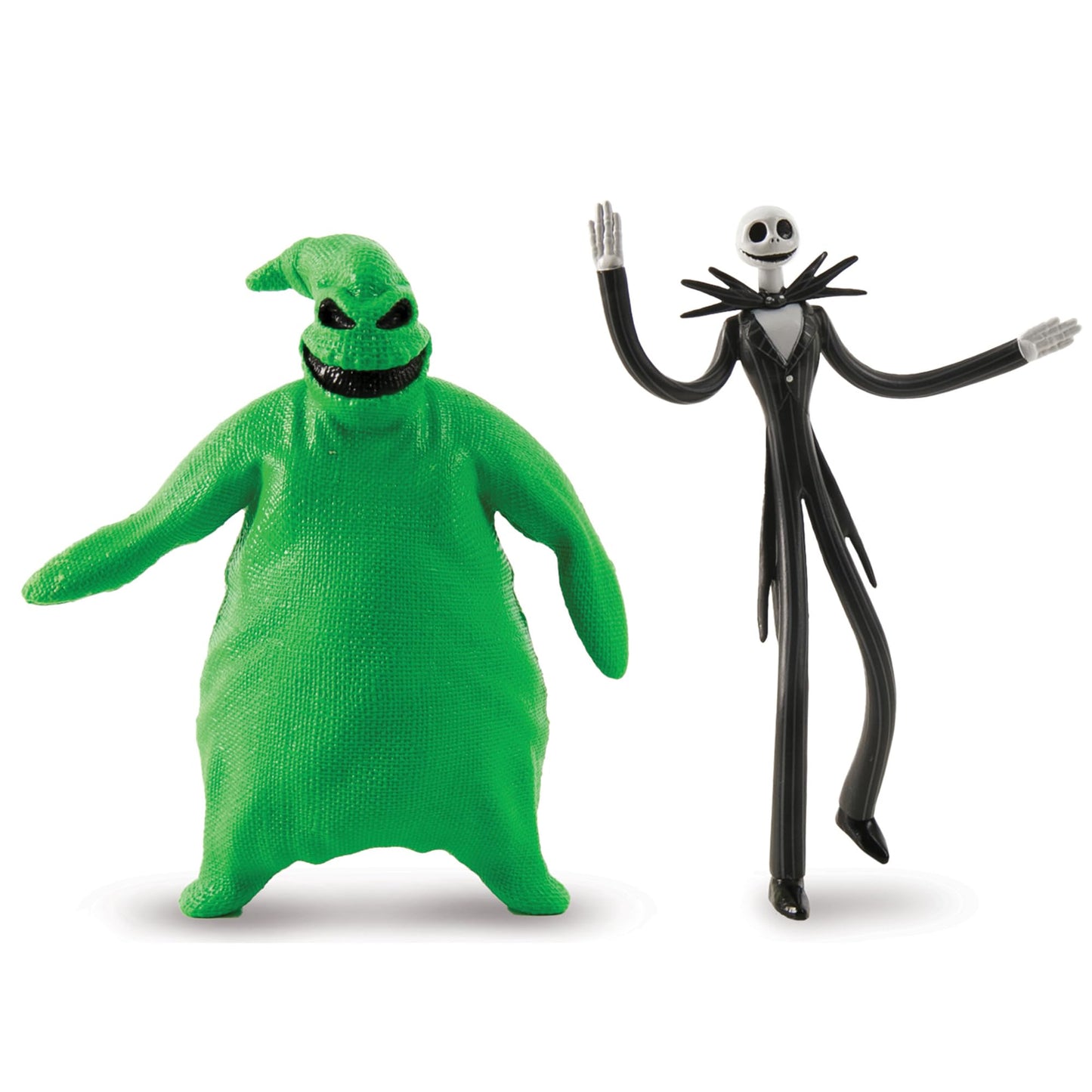 TCG Toys FleXfigs Nightmare Before Christmas 4-Pack – Poseable Jack, Sally, Zero & Oogie Boogie