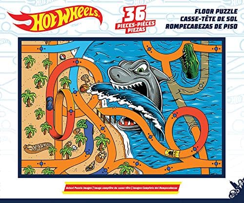 Hot Wheels Floor Puzzle for Kids – 36 Pieces | TCG Toys