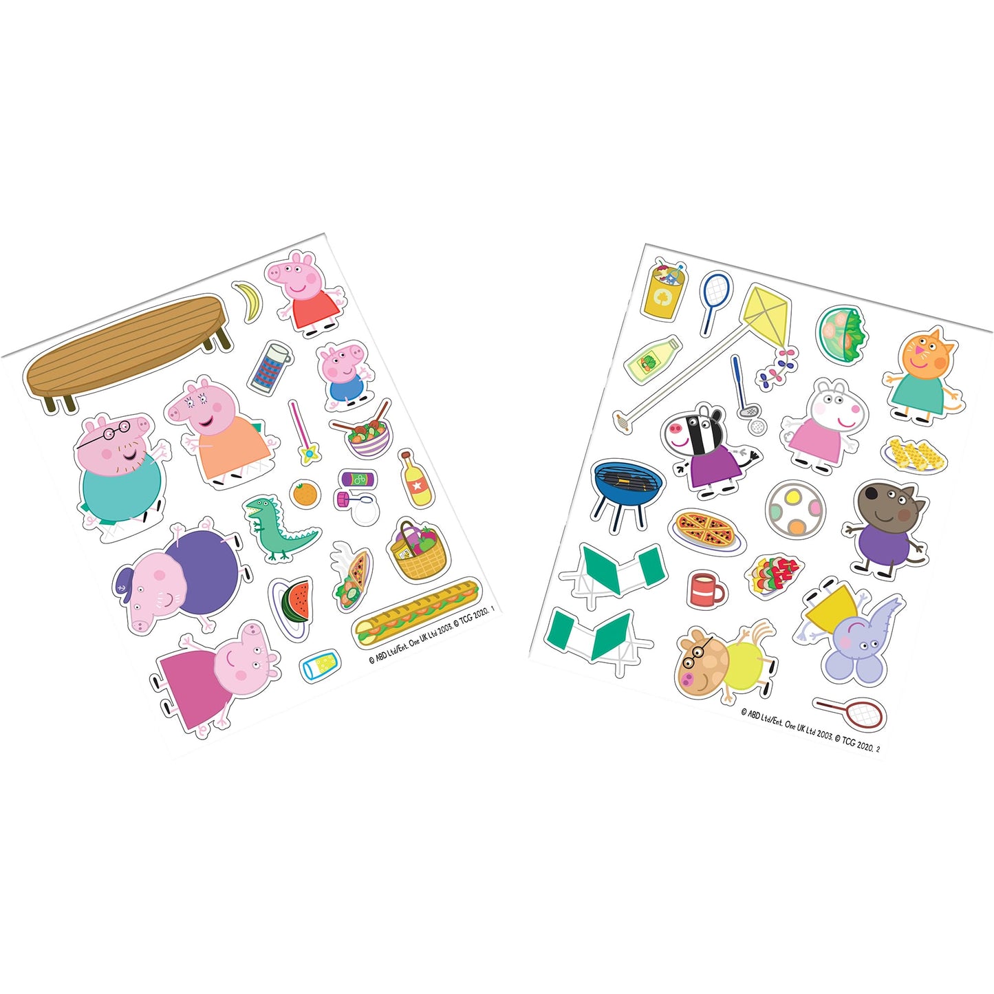 TCG Toys Magnetic Creations Tin: Peppa Pig – 40 Magnets for Imaginative Storytelling (Ages 3+)