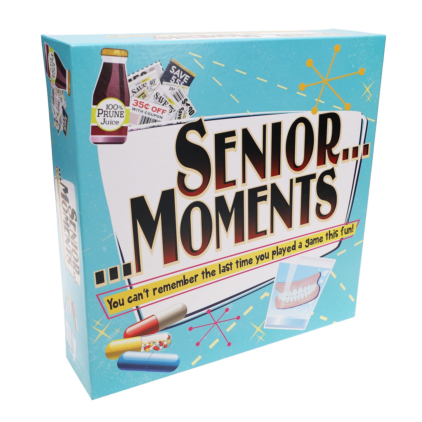 TDC Games Senior Moments Memory Game for Adults — 2+ Player Party Card Game