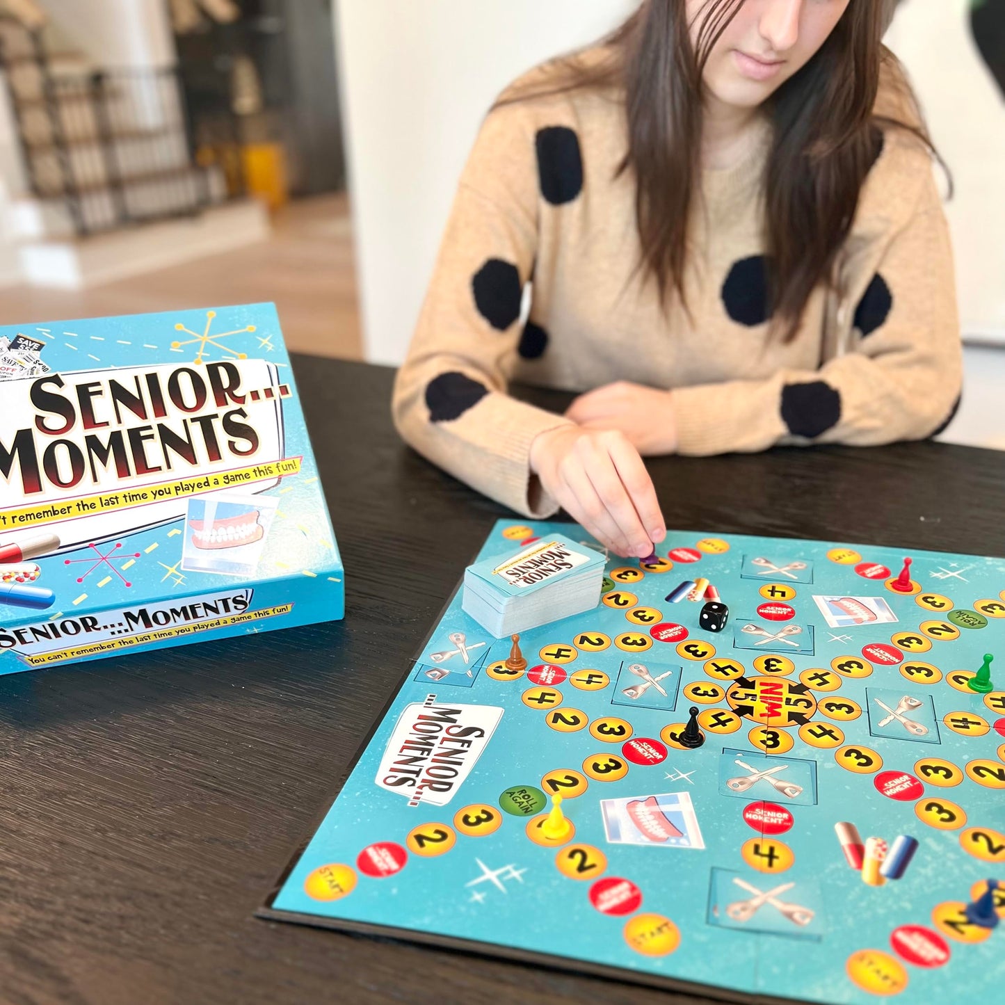 TDC Games Senior Moments Memory Game for Adults — 2+ Player Party Card Game