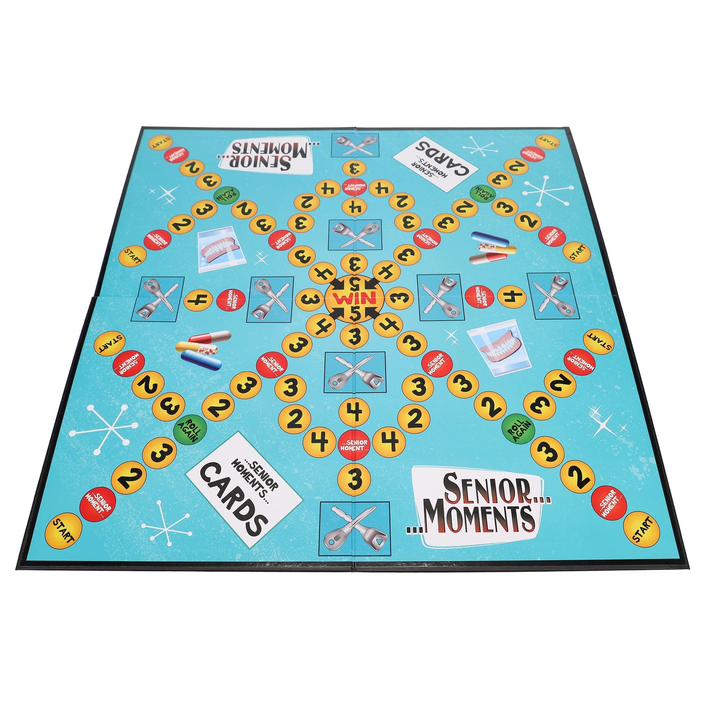 TDC Games Senior Moments Memory Game for Adults — 2+ Player Party Card Game
