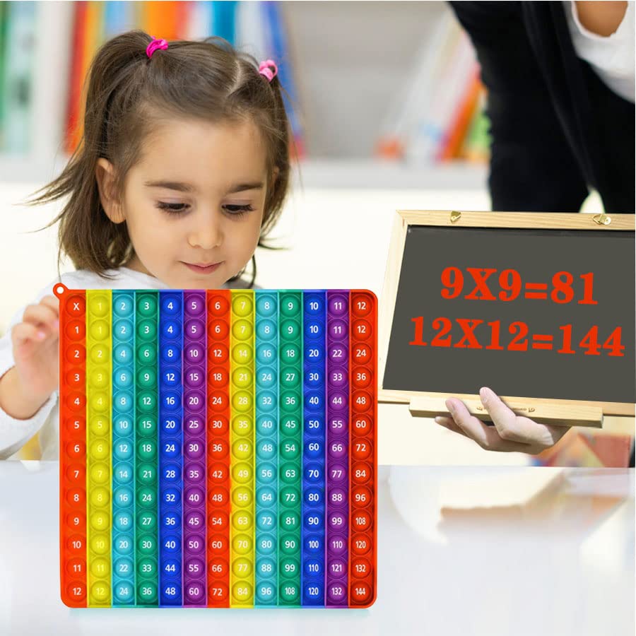 12x12 Multiplication Table Board – TDDTLA | Multiplication Game & Learning Toy