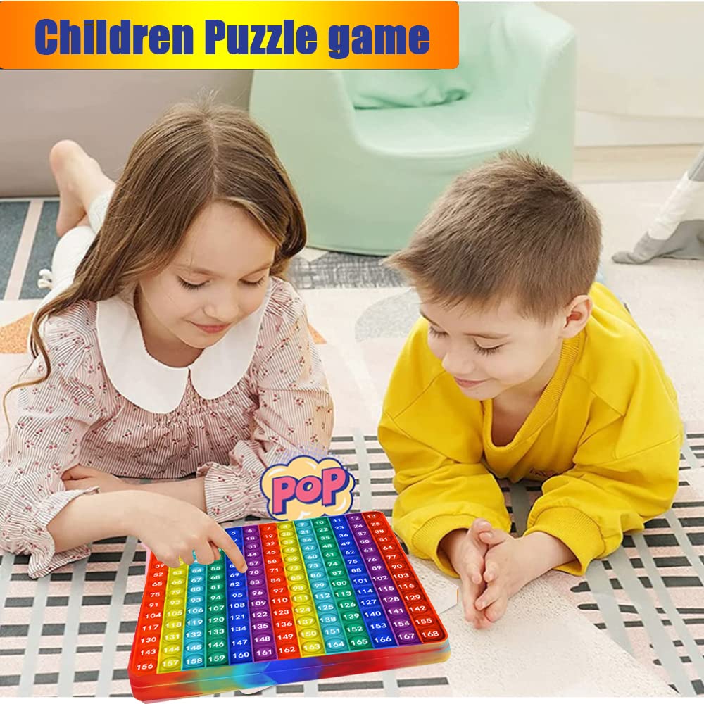 12x12 Multiplication Table Board – TDDTLA | Multiplication Game & Learning Toy