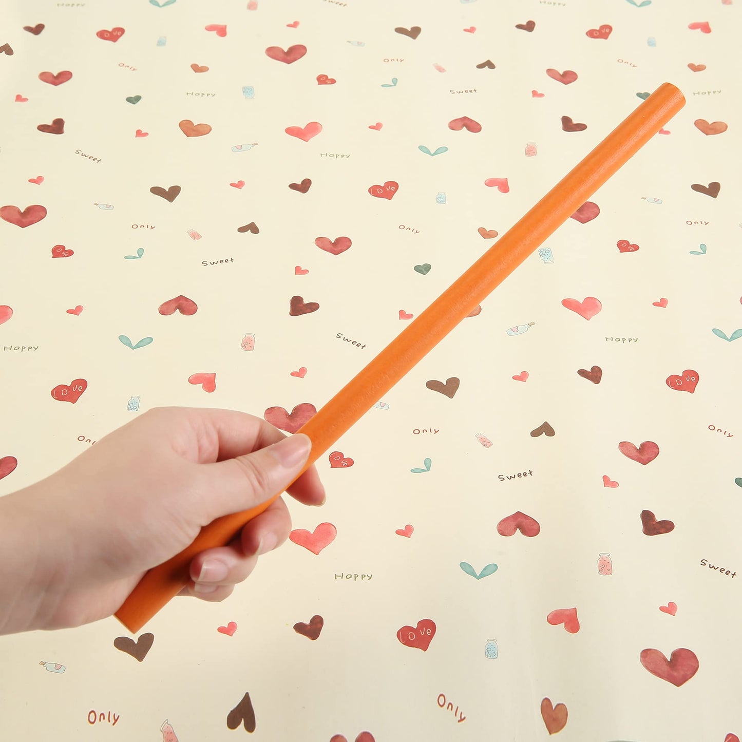 TDOCK 60 Pcs Rhythm Sticks for Kids – Wood Lummi Sticks, 6 Colors
