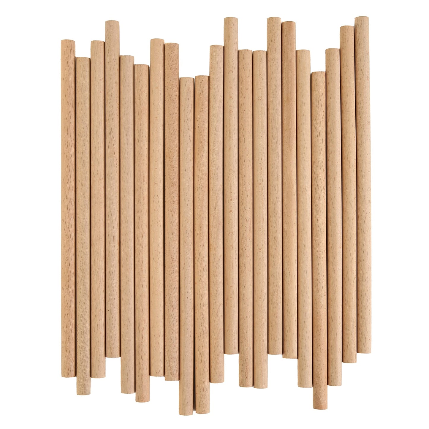 TDOCK 60 Pcs Rhythm Sticks for Kids Bulk – Natural Wood Lummi Sticks