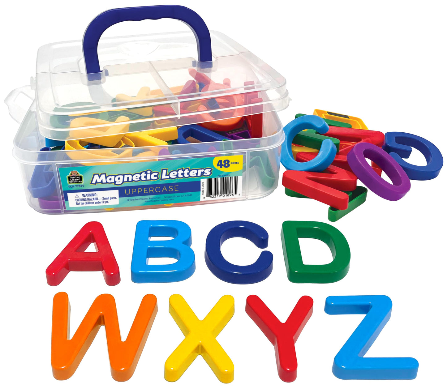Teacher Created Resources Magnetic Letters – Uppercase (TCR77579) | Early Literacy & Math Hands-On