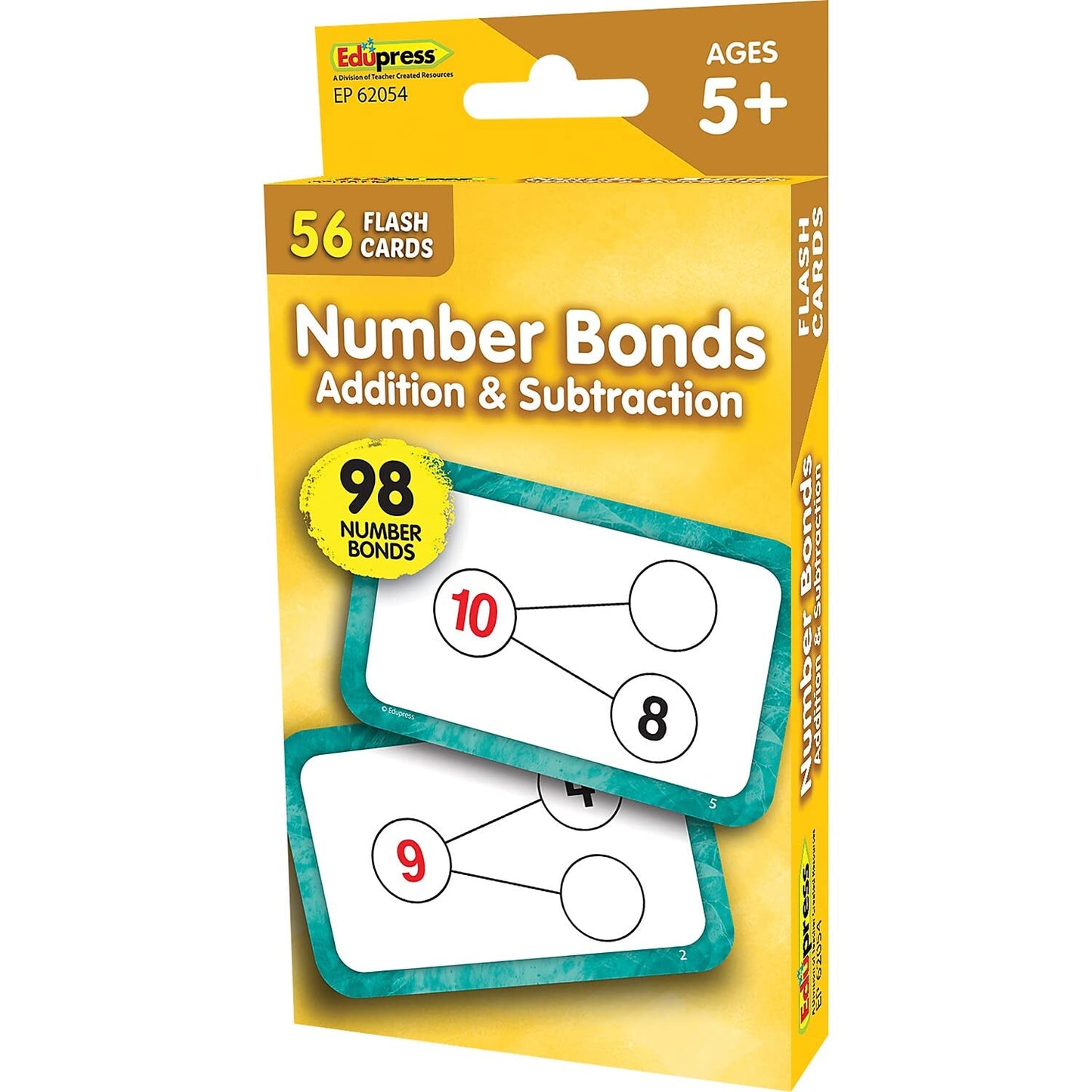 Teacher Created Resources Number Bonds Flash Cards - Addition & Subtraction (EP62054)