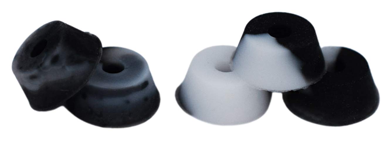 Teak Tuning Bubble Bushings Pro Duro Series – Medium 71A (Black & White Swirl) | Fingerboard Tuning