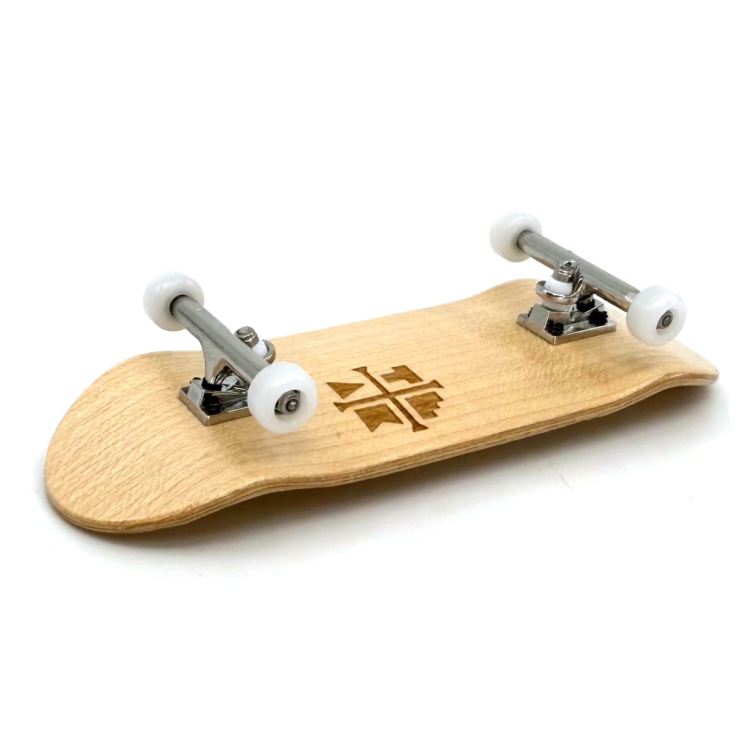 Teak Tuning 34mm Pro Fingerboard Complete – Fully Assembled with Pro Trucks & UltraSpin Wheels (Silver Heels)