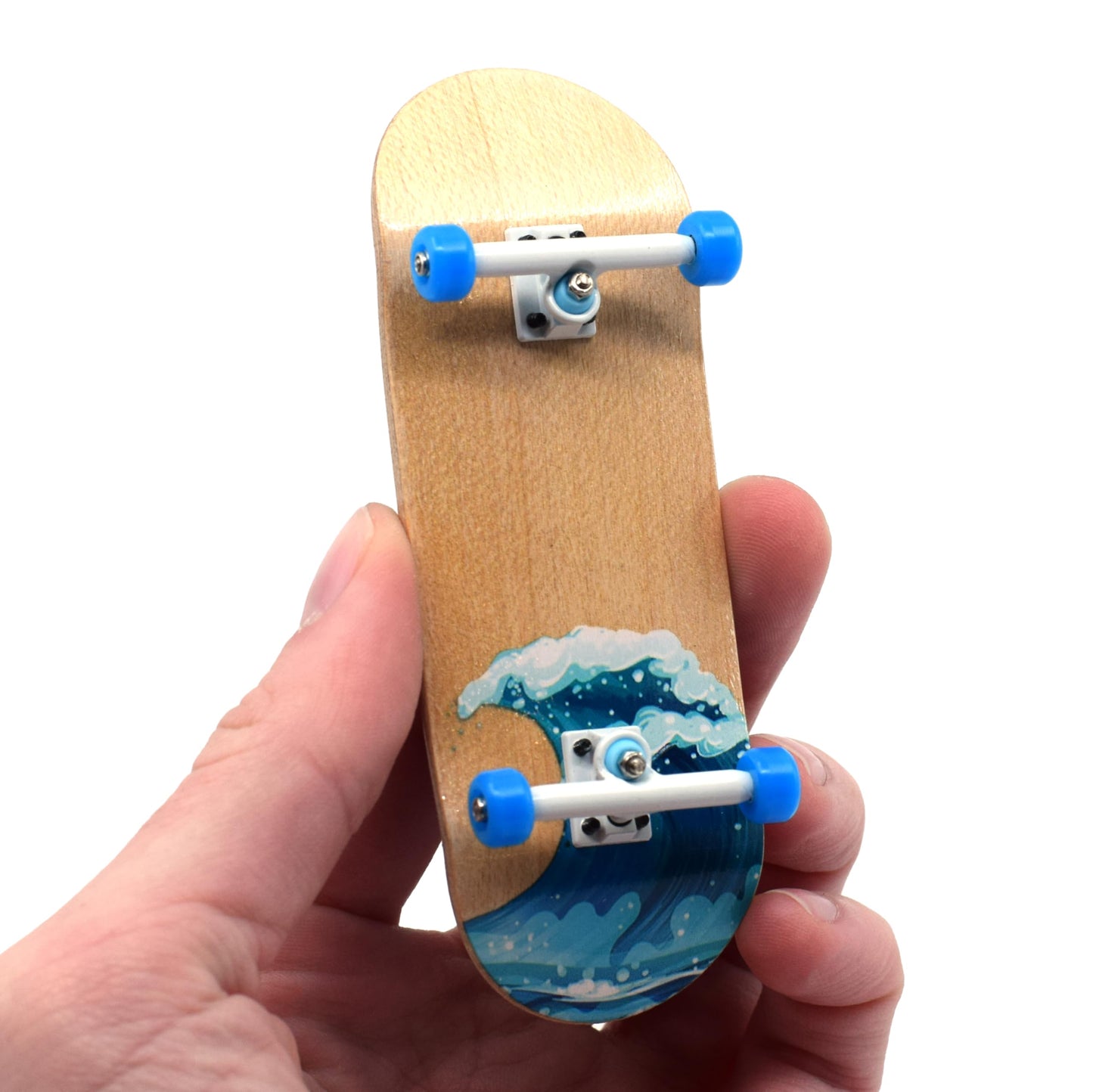Teak Tuning Waves Edition Fingerboard Complete – 34mm x 97mm Deck + Prodigy Trucks
