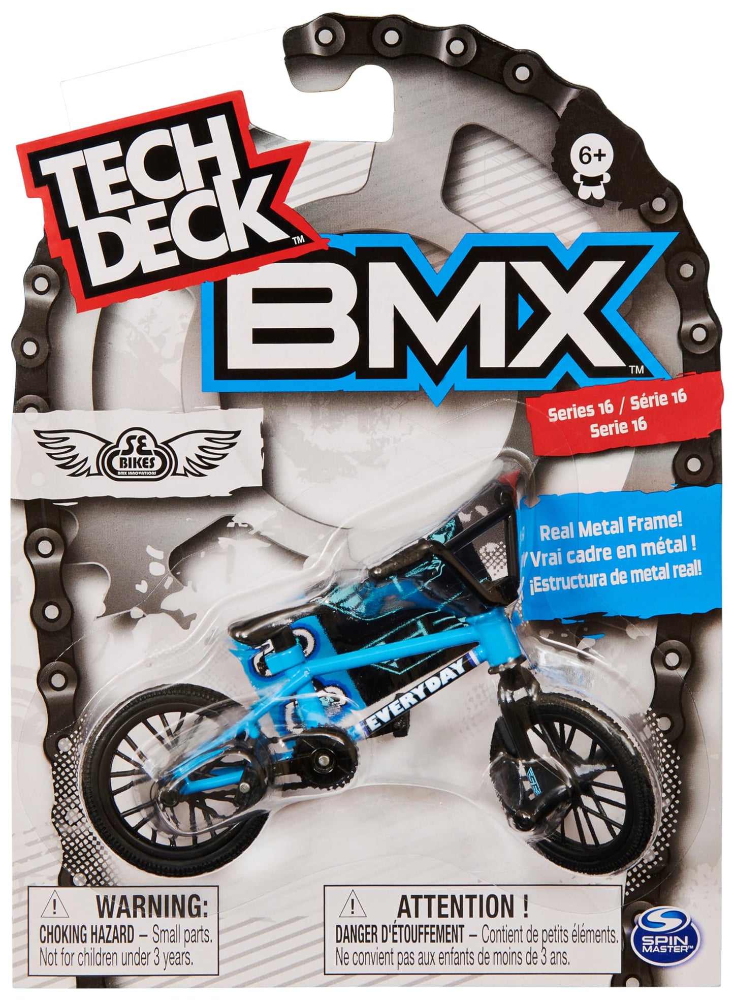 Tech Deck BMX Finger Bike Series 12 – Real Metal Frame & Moveable Parts