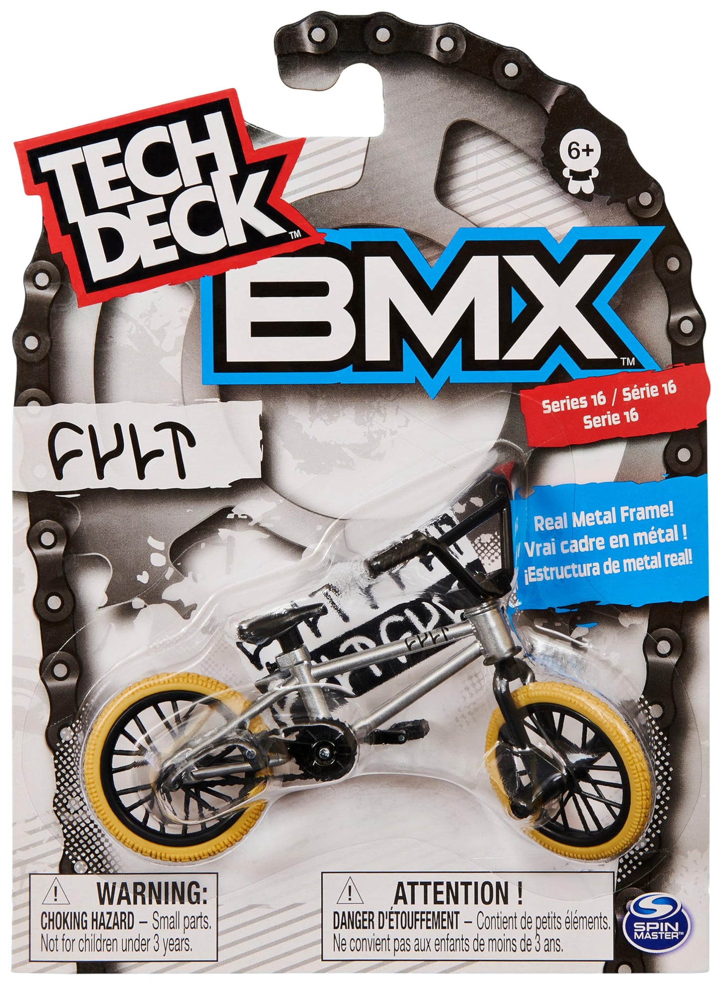 Tech Deck BMX Finger Bike Series 12 – Real Metal Frame & Moveable Parts