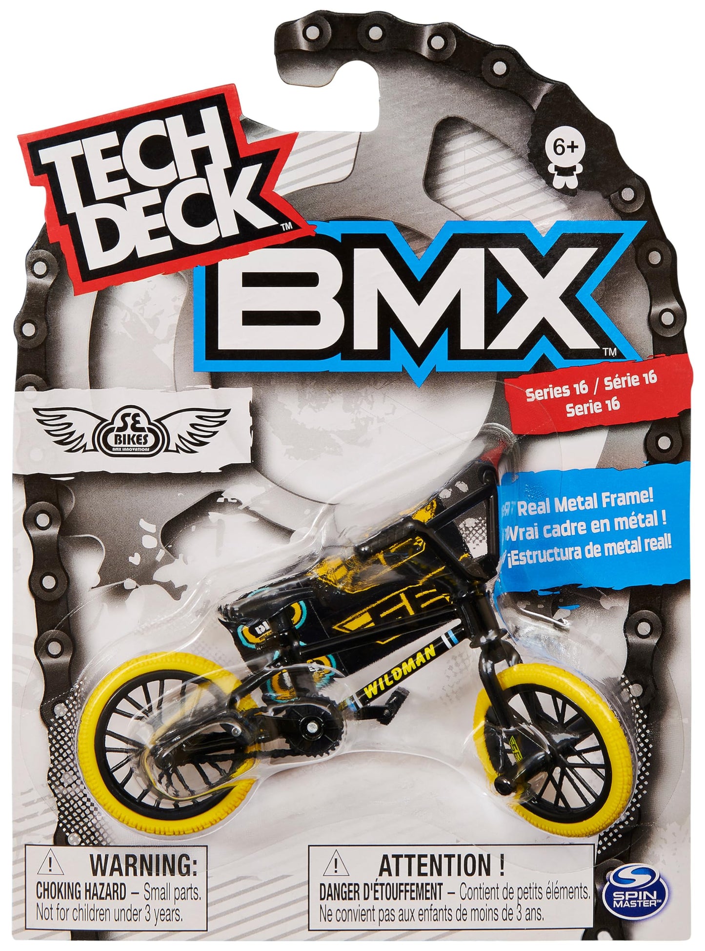 Tech Deck BMX Finger Bike Series 12 – Real Metal Frame & Moveable Parts