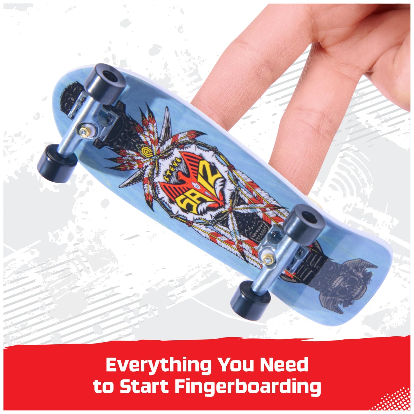 Tech Deck Powell Peralta Legends SK8Shop Bonus Pack: 8 Fingerboards, Ramp & Customization