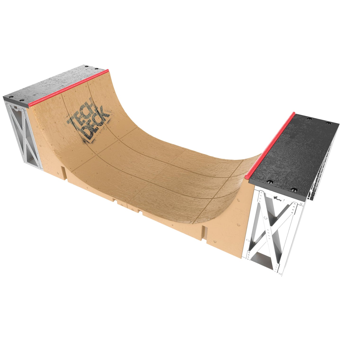 TECH DECK Ultimate 20-Inch Half-Pipe Ramp Playset with Exclusive Primitive Pro Fingerboard
