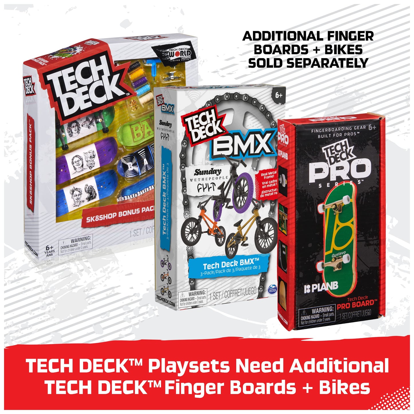 TECH DECK DIY Concrete Reusable Modeling Playset – Exclusive Enjoi Fingerboard Skatepark Kit