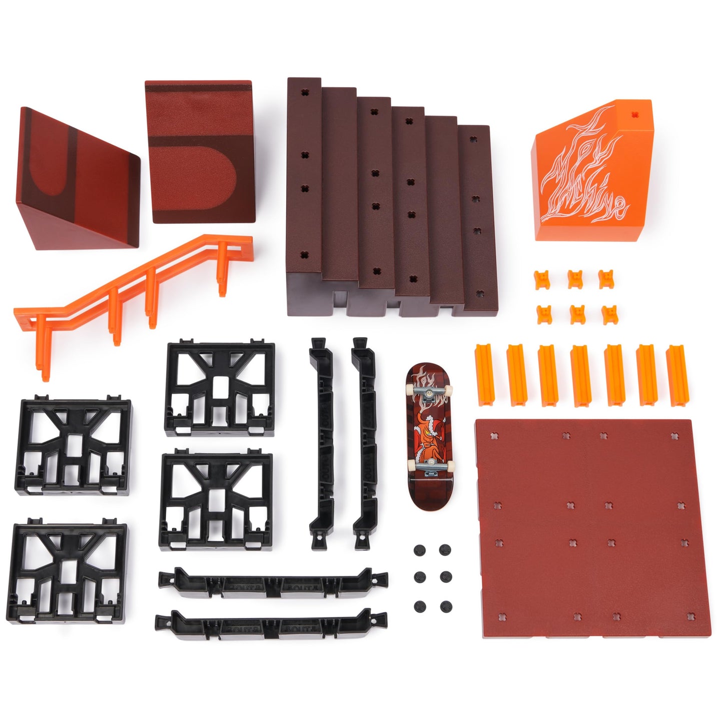 Tech Deck Pyramid Shredder 2.0 X-Connect Park Creator – Customizable Fingerboard Ramp Set