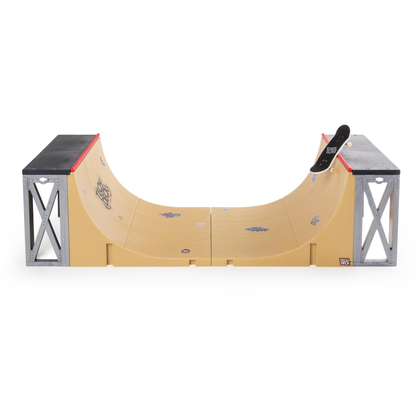 TECH DECK Ultimate 20-Inch Half-Pipe Ramp Playset with Exclusive Primitive Pro Fingerboard