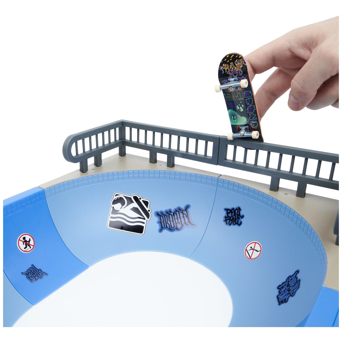Tech Deck Daewon Mega Bowl X-Connect Park Creator – Customizable Fingerboard Ramp Set (Ages 6+)
