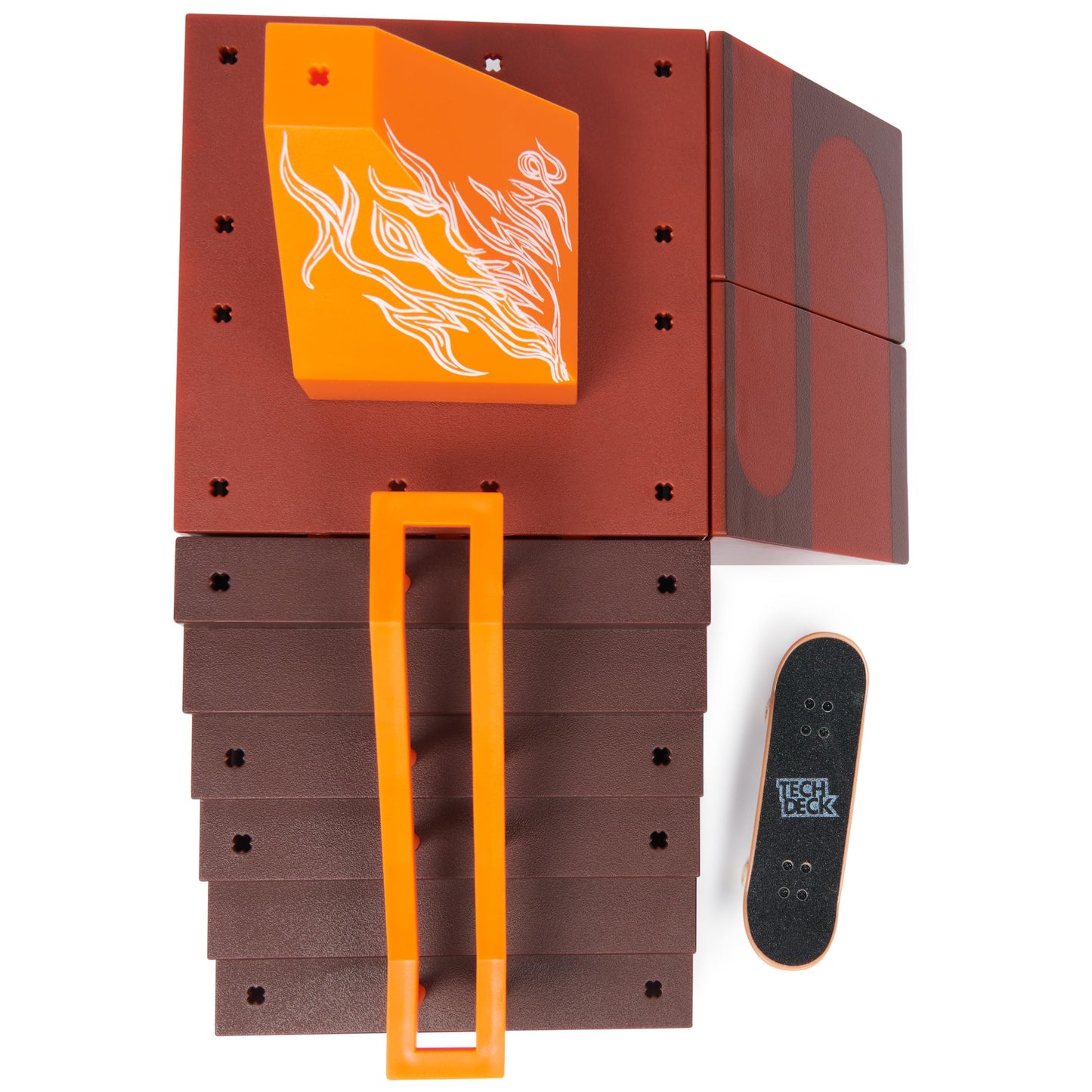 Tech Deck Pyramid Shredder 2.0 X-Connect Park Creator – Customizable Fingerboard Ramp Set